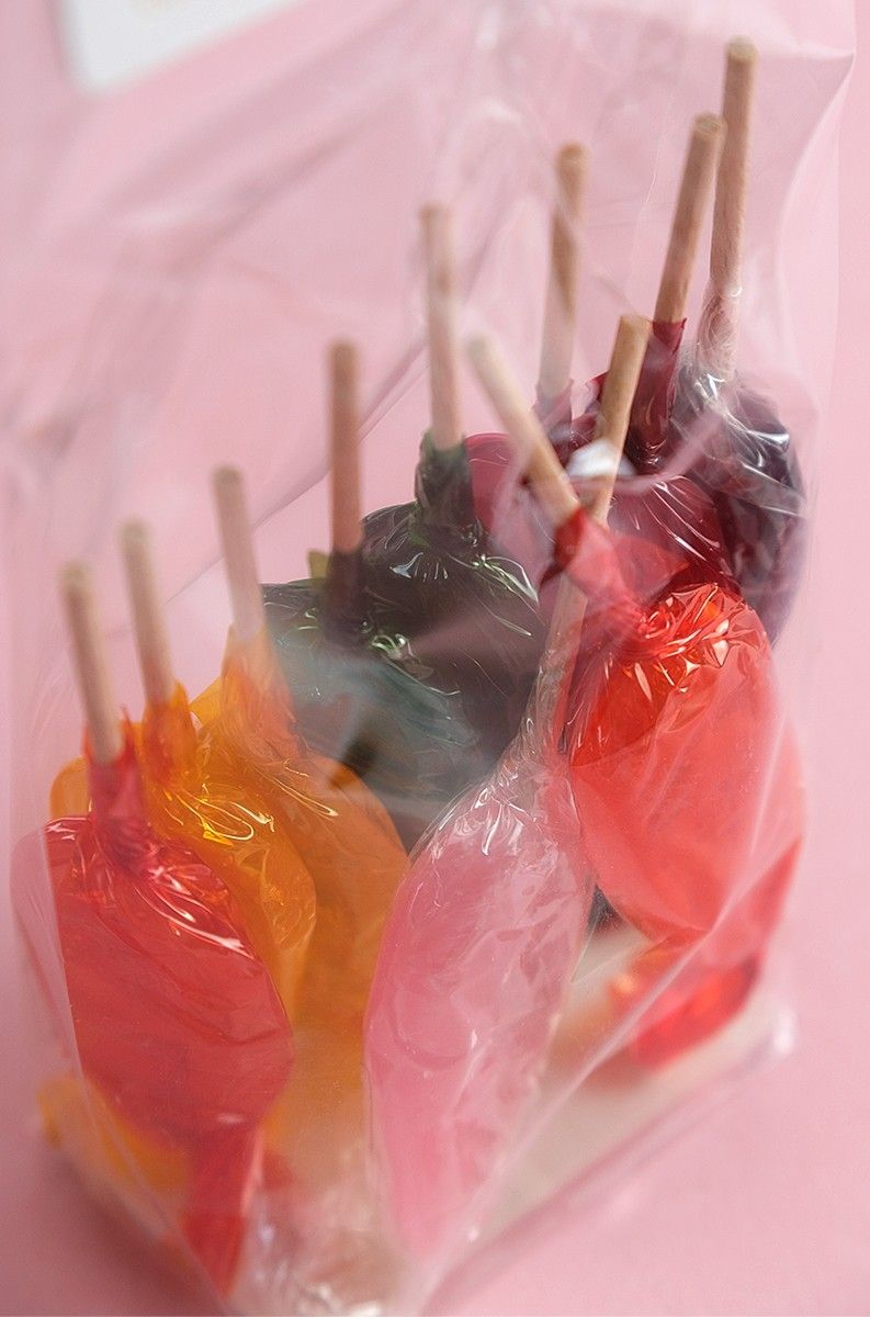 Sachet de 10 sucettes fruits et fleurs - Confiserie Florian