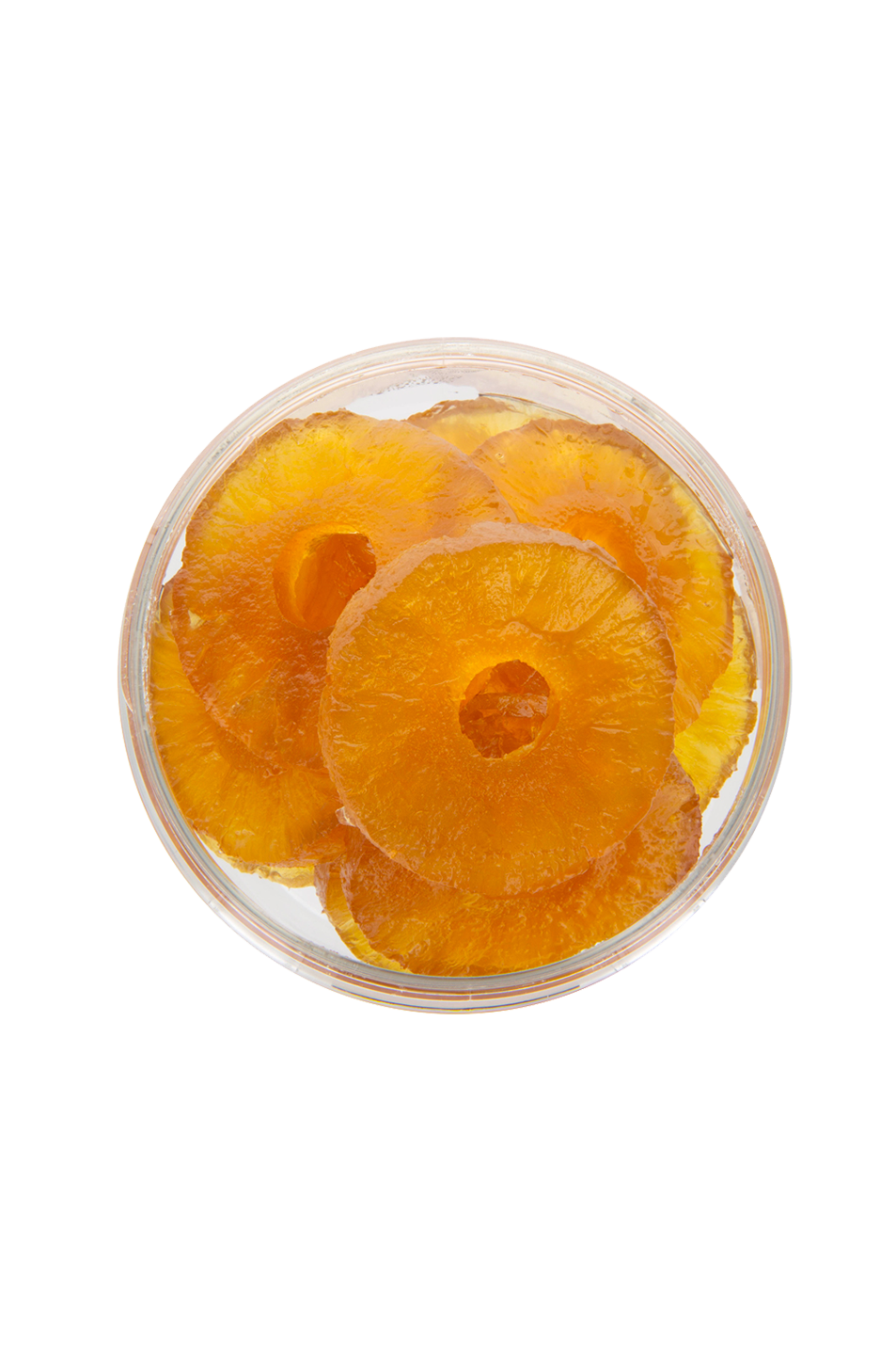 ananas confit en tranche