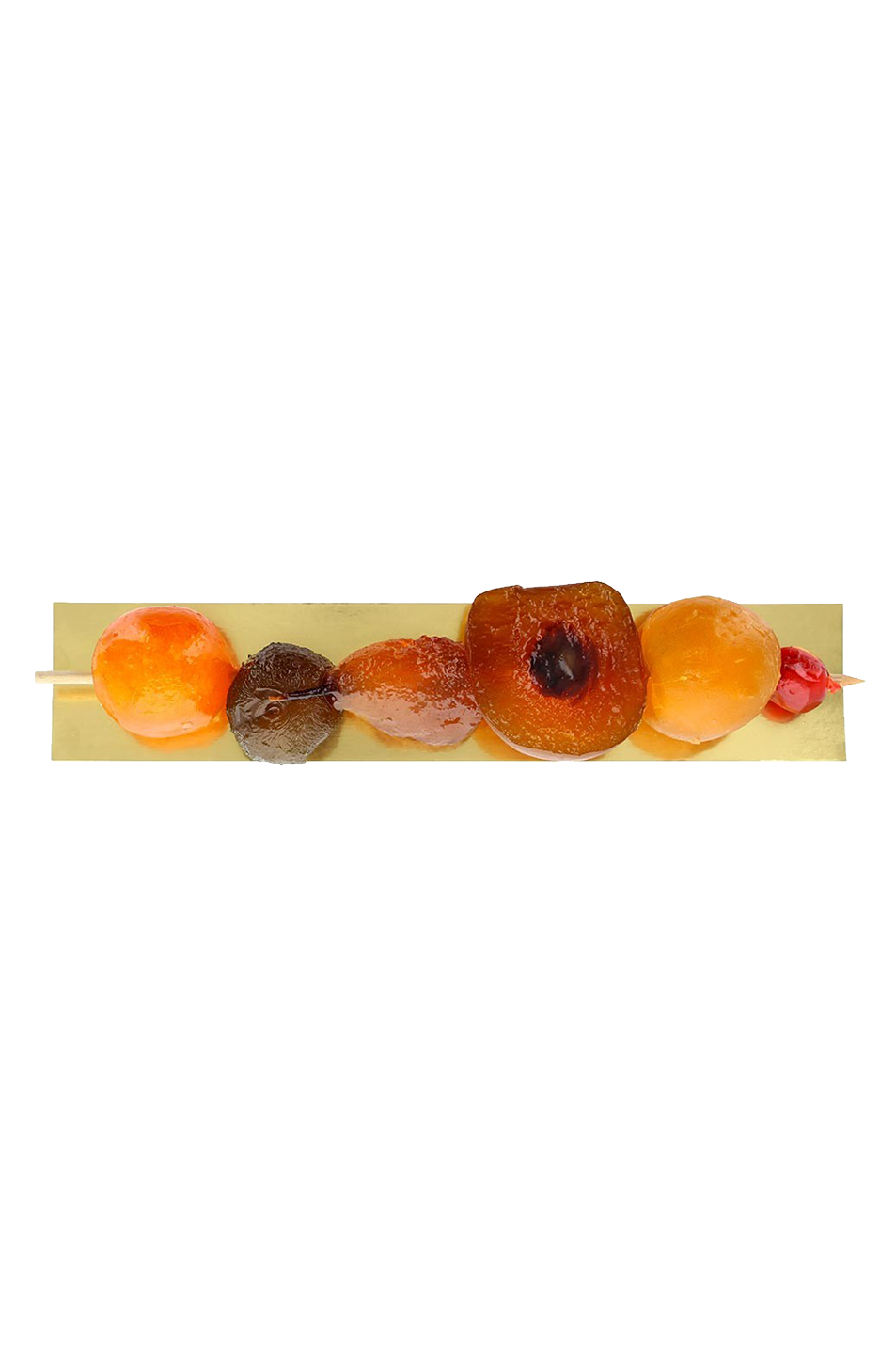 Brochette de fruits confits Confiserie Florian