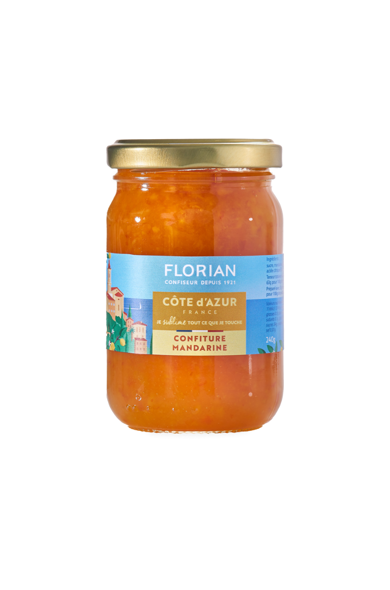 confiture de mandarine - Edition Côte d'Azur France - Confiserie Florian