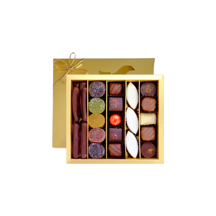 Coffret Prestige Gourmandine chocolat et confiserie 700g