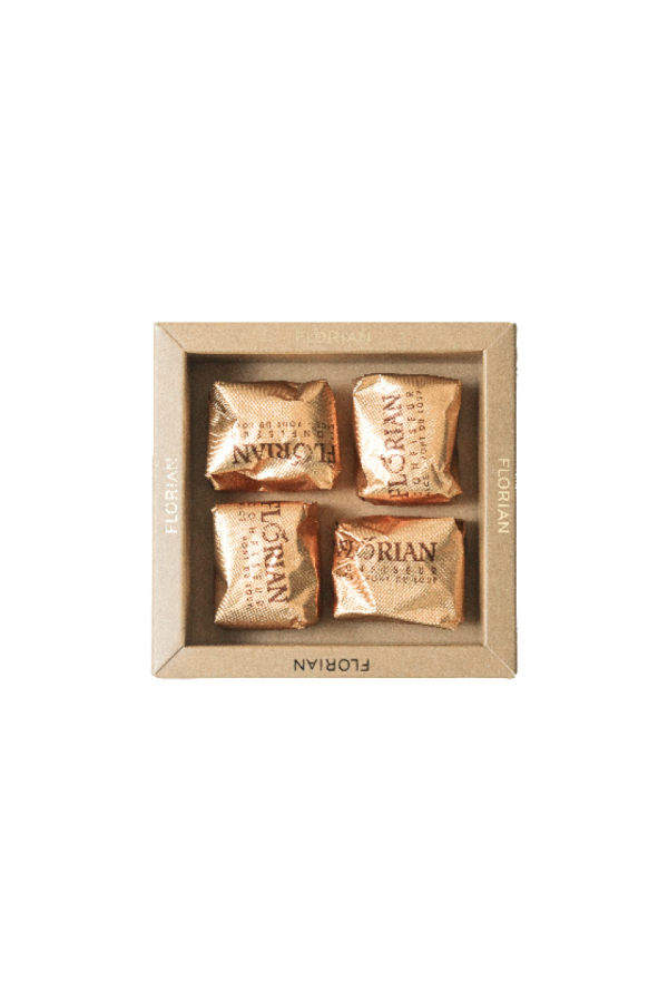 Boîte de 4 marrons glacés - Confiserie Florian