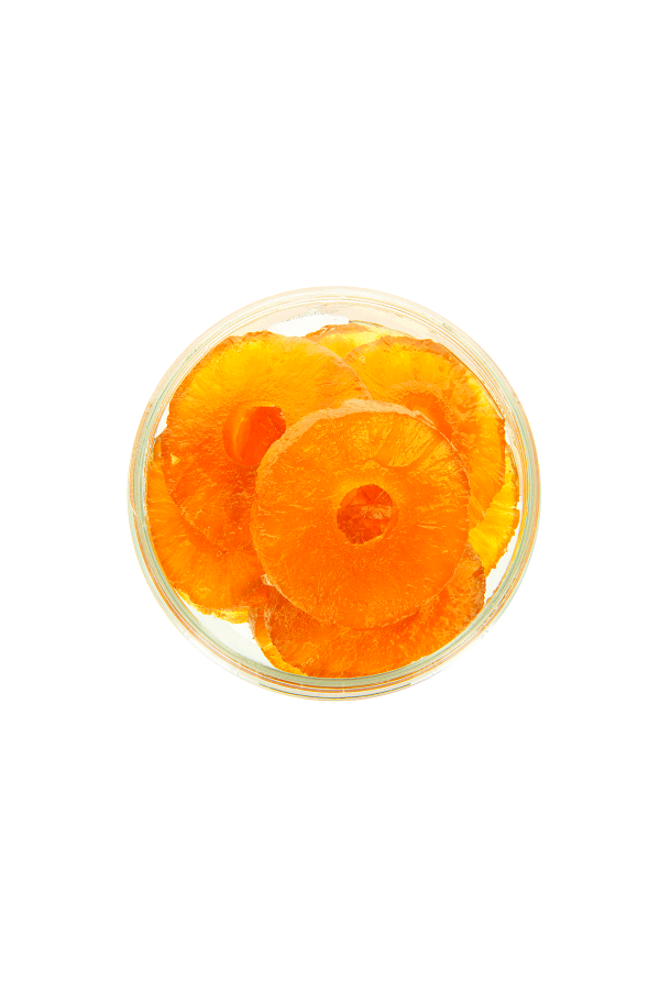 ananas confit en tranche