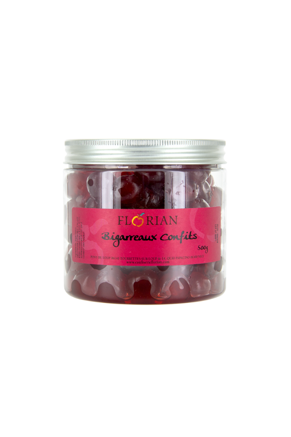 Cerises confites - Boîte de 1kg - Confiserie Florian