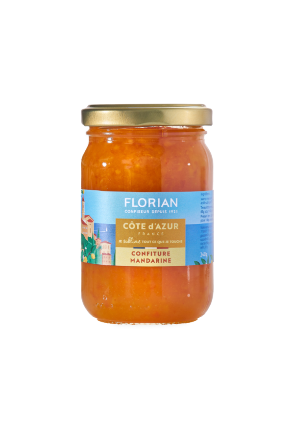 confiture de mandarine - Edition Côte d'Azur France - Confiserie Florian