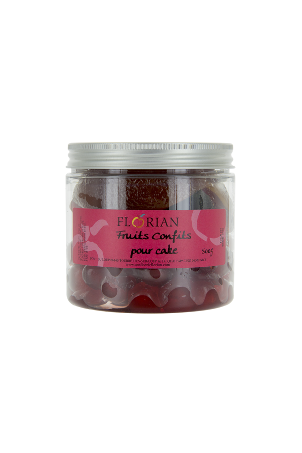 fruits confits pour pâtisseries et cakes - confiserie Florian