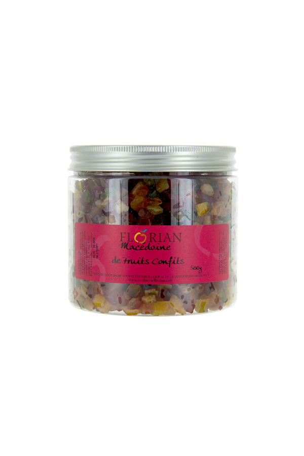 Macédoine de fruits confits pour la pâtisserie - Confiserie Florian