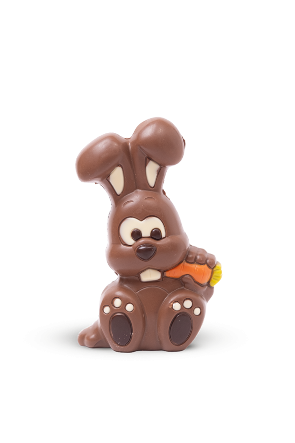 Lapin de Pâques en chocolat au lait - Confiserie Florian