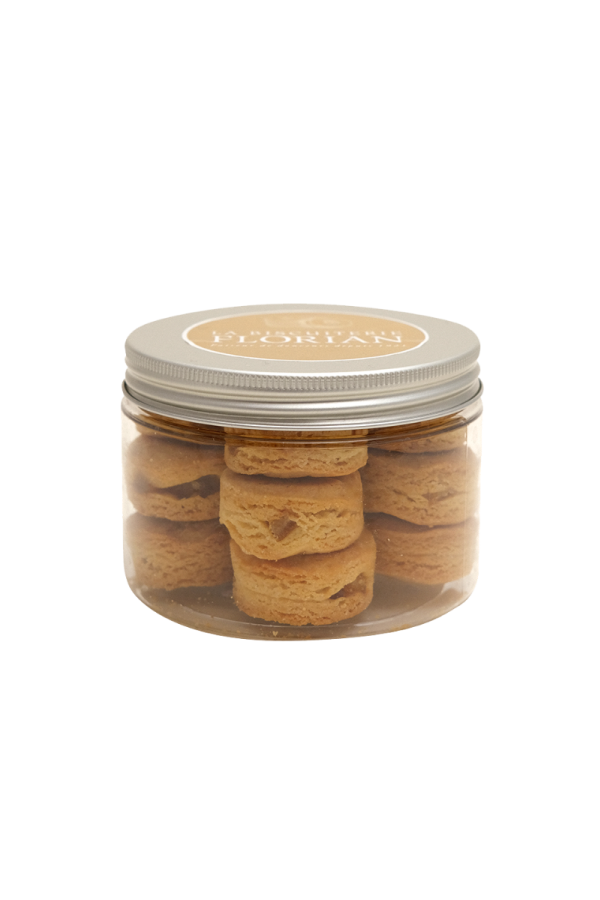 Boite de sablés pur beurre à l'orange confite