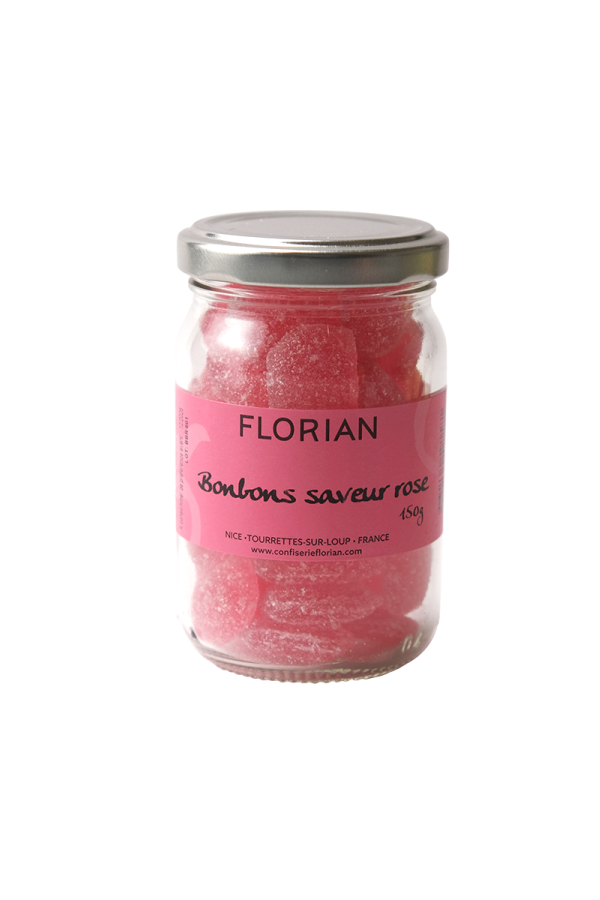 Bonbons saveur rose - Confiserie Florian