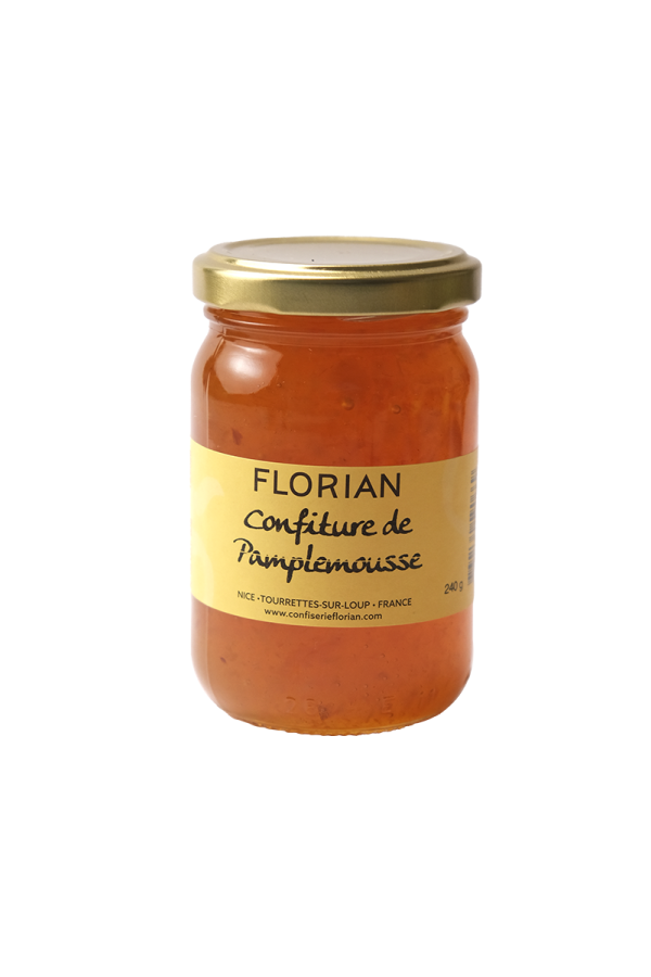 confiture de pamplemousse artisanale pot en verre 240g