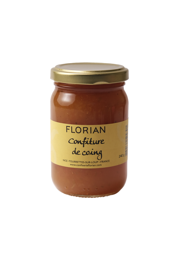 confiture de coing artisanale pot en verre 240g