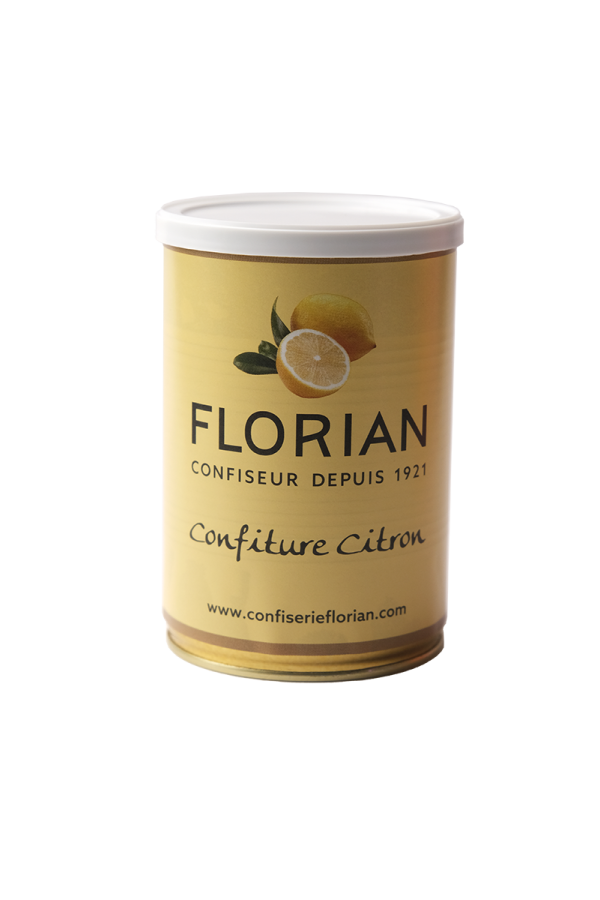 confiture artisanale de citron boite de 500g - Confiserie Florian