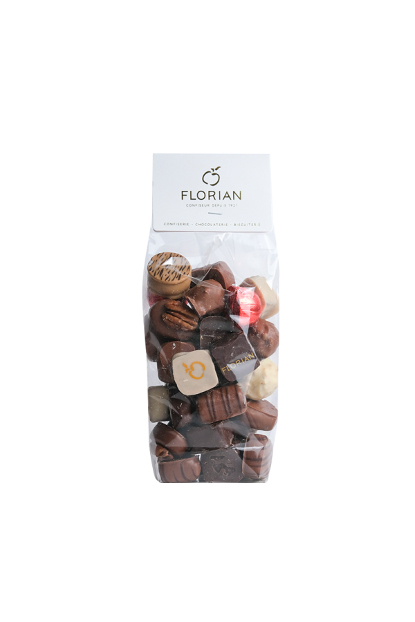 sachet de chocolats assortis à l'ancienne - Confiserie Florian
