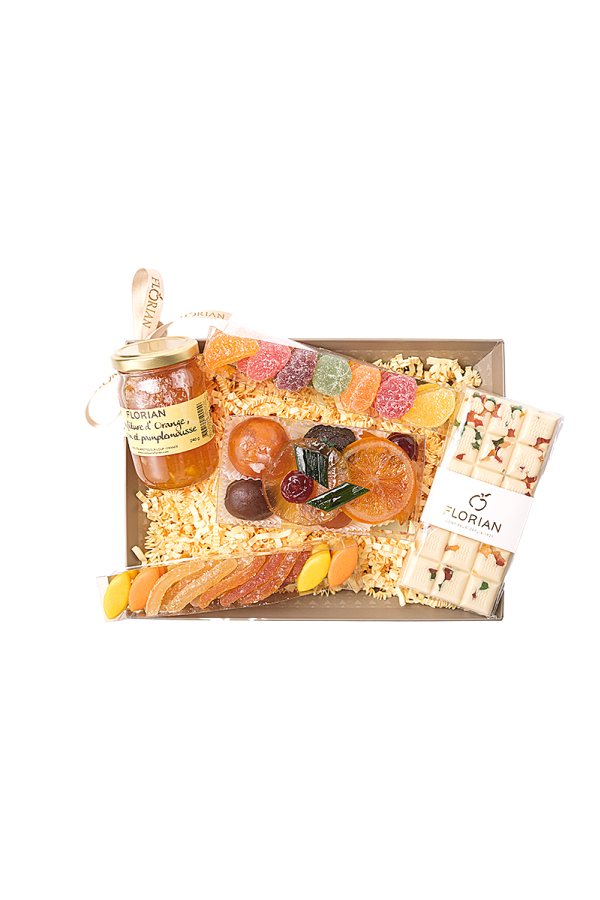 Panier Fruit du soleil - Confiserie Florian