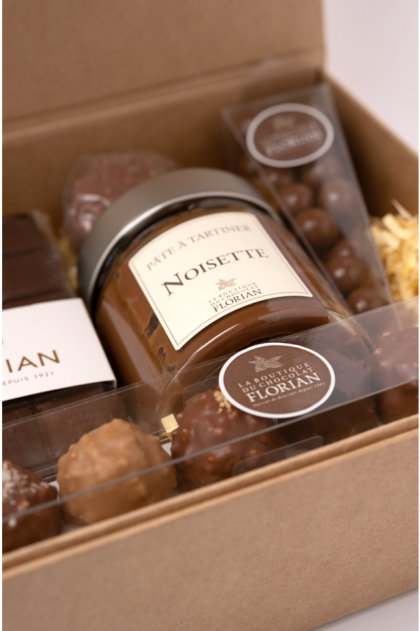 panier "la boutique du chocolat"