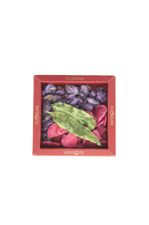 Fleurs cristallisées assorties 80g