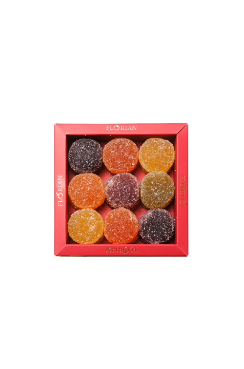 Pâtes de fruits 18 pièces