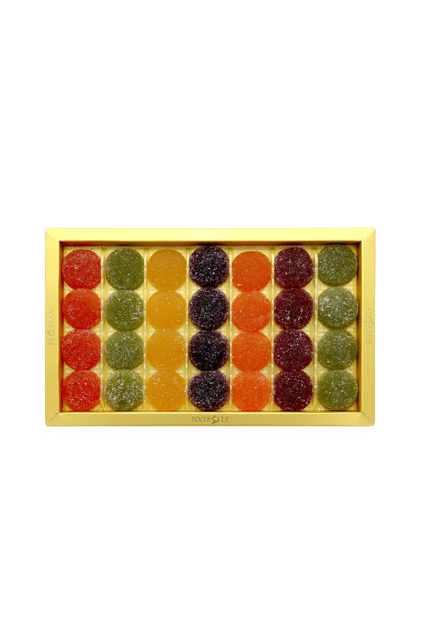 Boite de pâtes de fruits