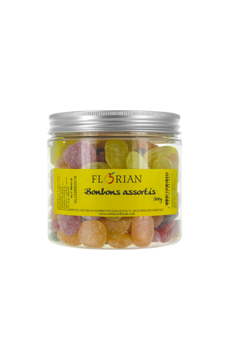 Bonbons acidulés assortis 