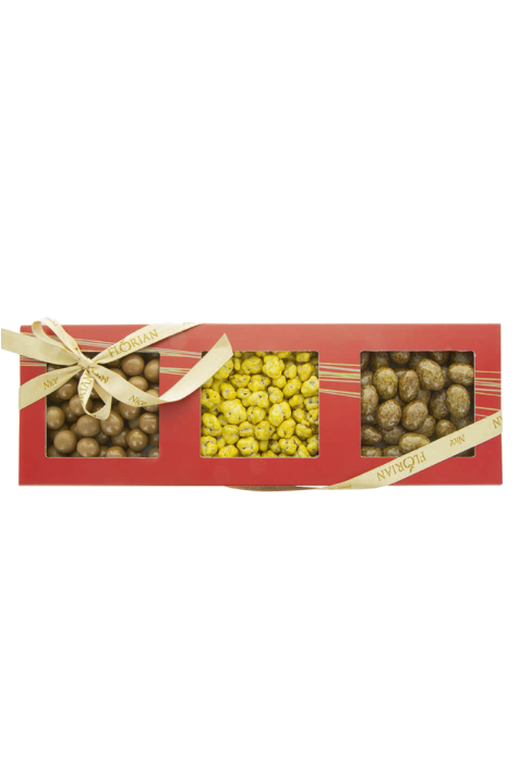 Trio croquant, spécialités de chocolats