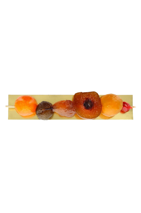 Brochette de fruits confits - Confiserie Florian