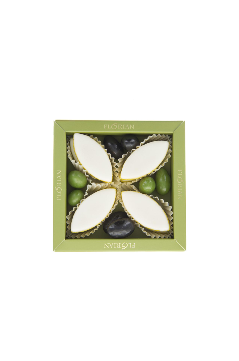 Boîte calissons et olives 140g