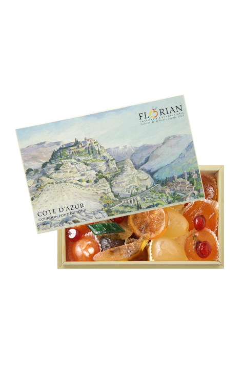 Coffret Gourdon - Fruits confits assortis