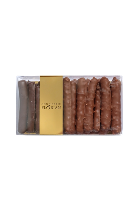 orangettes au chocolat boite mixte 250g - florangette