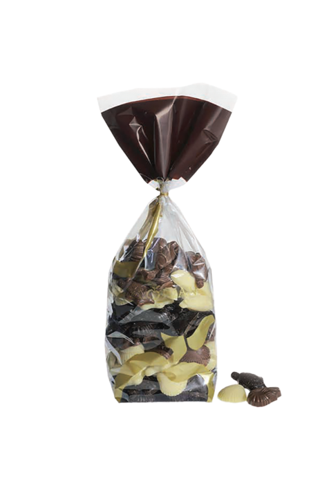 Friture assortie (chocolat noir, lait et blanc)