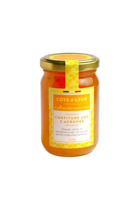 Confiture de 3 agrumes - Edition limitée Côte d'Azur France