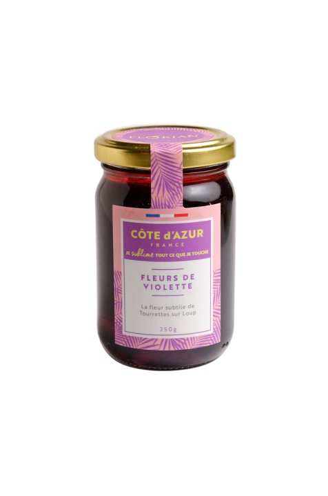 confit de violette 250g ligne Côte d'Azur France