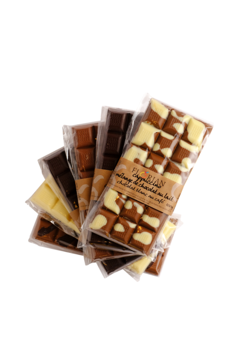 Lot de 6 tablettes de chocolat