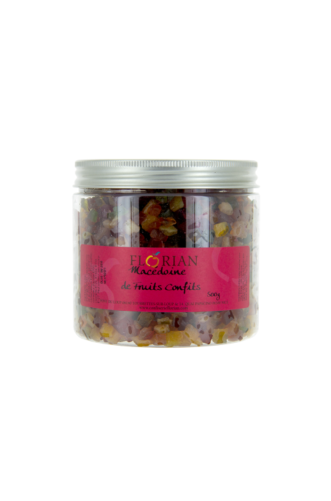 Macédoine de fruits confits pour la pâtisserie