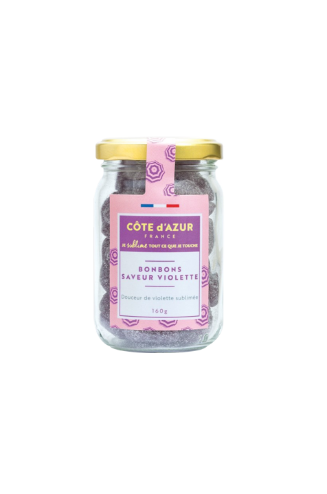 Bonbons saveur Violette - Edition limitée Côte d'Azur France