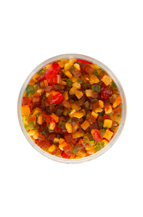 Macédoine de fruits confits 300g