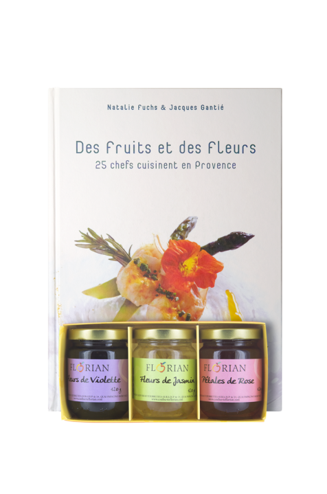 Livre de recettes et Coffret 3 fleurs