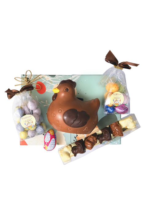 coffret de chocolats de Pâques - Confiserie Florian