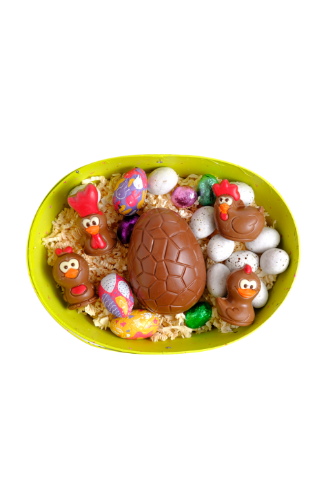 Panier spécial œufs de Pâques