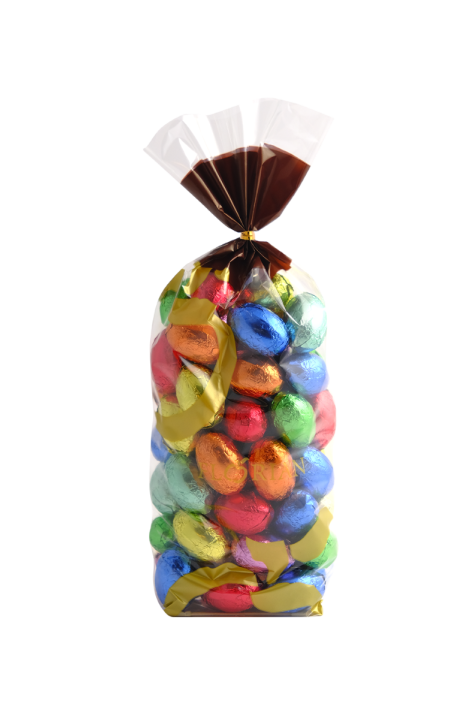 Sachet d'œufs en chocolat colorés de Pâques - Confiserie Florian