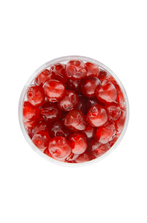 Cerises confites bigarreaux - Pot 300g