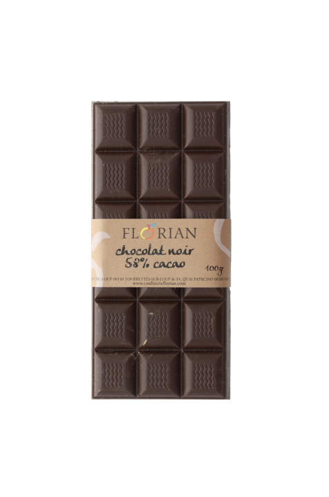 Tablette de chocolat Noir