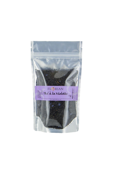 Thé noir aromatisé à la violette