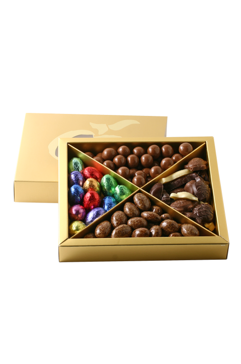Coffret 4 compartiments "Tout Choco"