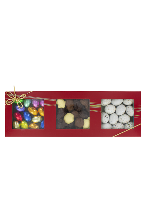 Trio de chocolats de Pâques