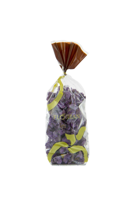 Fleurs de violette cristallisées