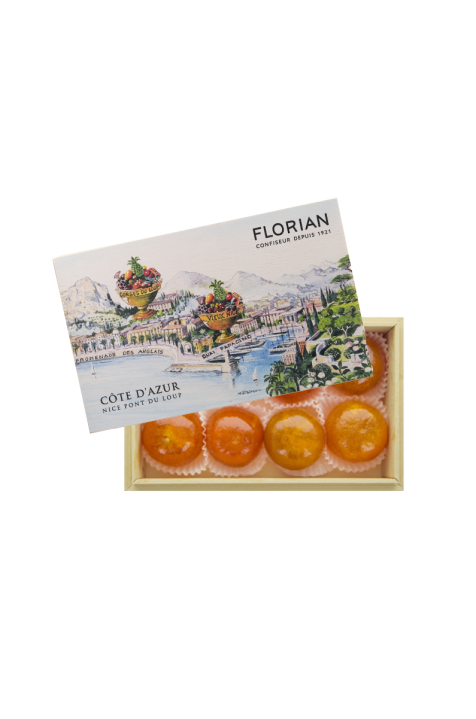 Coffret clémentines confites Côte d'Azur - Confiserie Florian