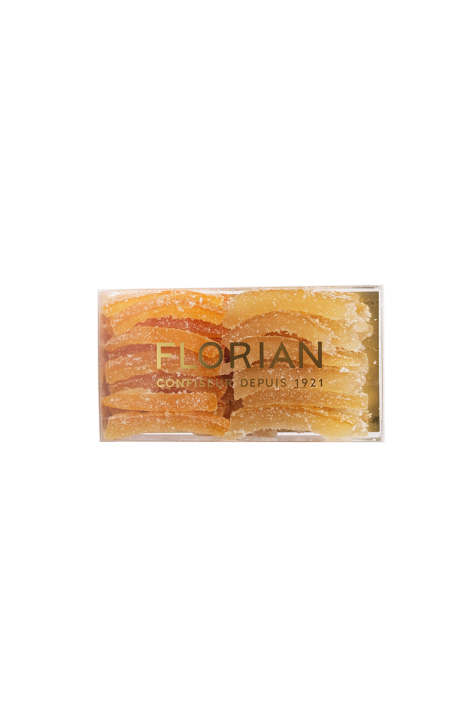 lamelles d'orange et de citron au sucre boite 250g