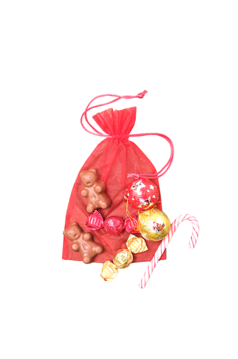 Pochon gourmandises de Noël - Confiserie Florian