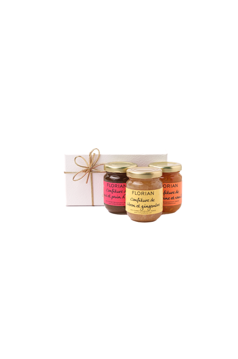 Coffret de confitures de Noël - Confiserie Florian